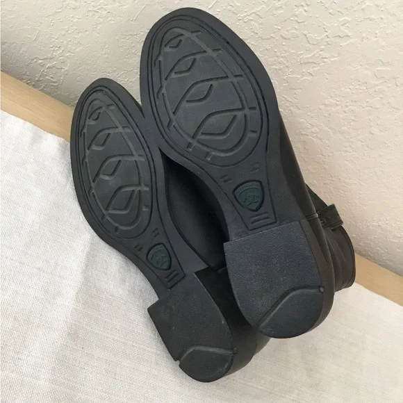 Ariat Heritage Roper Black 14501 Western Cowboy Boots 6C - Picture 9 of 12